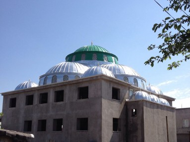 Boyalı Alüminyum Cami Kubbesi