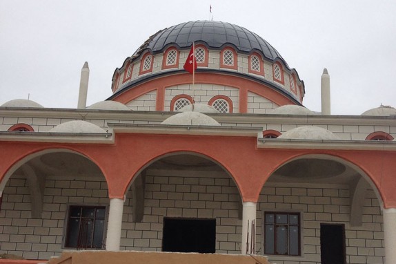 Boyalı Alüminyum Cami Kubbesi