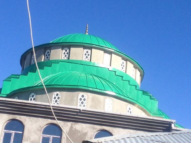 Boyalı Alüminyum Cami Kubbesi