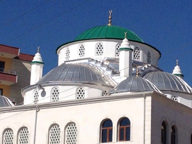 Boyalı Alüminyum Cami Kubbesi